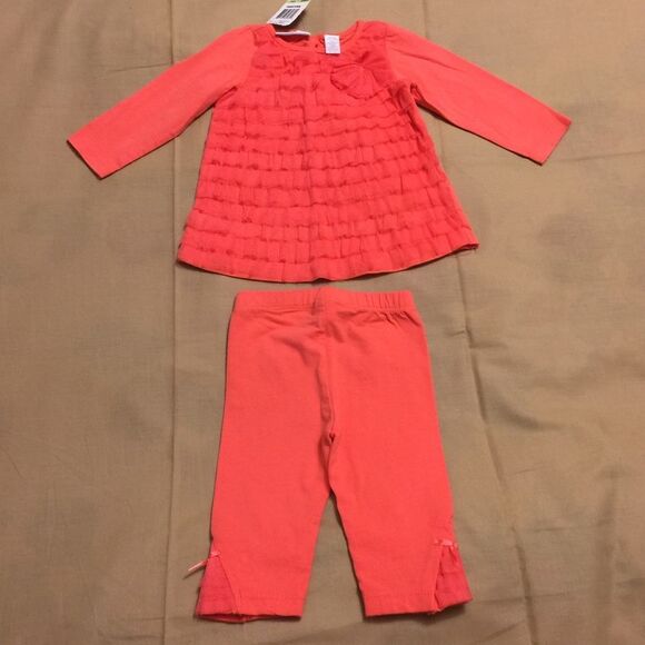 Little girls long sleeve top and bottom - Picture 1 of 8